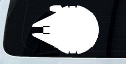 Millennium Falcon Car or Truck Window Decal Sticker