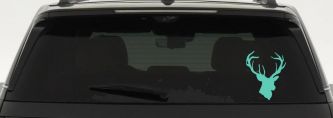 Big Buck Deer Hunting Car or Truck Window Decal Sticker (Mint)