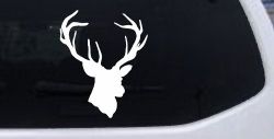 Big Buck Deer Hunting Car or Truck Window Decal Sticker