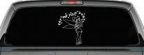 Tinkerbell Tinker Bell Eat My Pixie Dust Funny Car or Truck Window Decal Sticker