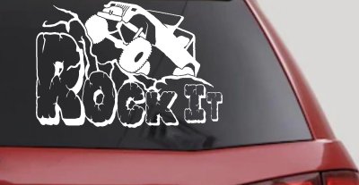 Rock It Rock Crawler Decal for Off Road Cars Trucks & SUVs