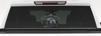 Dont Knock it Until You Rock It Rock Crawler Off Road Car or Truck Window Decal Sticker (Telegrey)