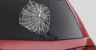 Spider Web Car Truck Window Decal Sticker Vinyl Graphics
