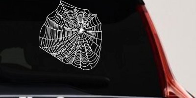 Spider Web Car Truck Window Decal Sticker Vinyl Graphics