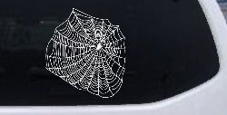Spider Web Animals Car or Truck Window Decal Sticker