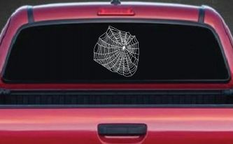 Spider Web Animals Car or Truck Window Decal Sticker