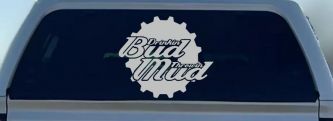 Drinkin Bud Throwin Mud (Light Gray)