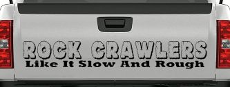 Rock Crawlers Like it Slow And Rough (Black)