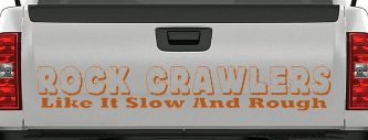 Rock Crawlers Like it Slow And Rough (Nut Brown)