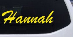 Hannah (Yellow)