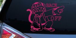 Evil Monkey Back Off (Hot Pink)