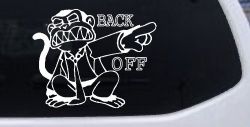 Evil Monkey Back Off