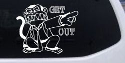 Evil Monkey Get Out