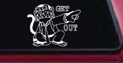 Evil Monkey Get Out
