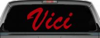 Vici Car Truck Window Decal Sticker Vinyl Graphics for Auto (Red)