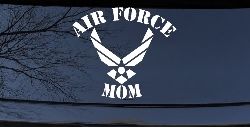 Air Force Mom Military Car or Truck Window Decal Sticker