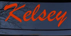 Kelsey (Orange Red)