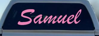 Samuel (Pink)