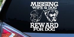 Missing Wife and Dog Reward For Dog