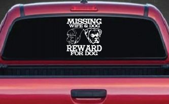 Missing Wife and Dog Reward For Dog