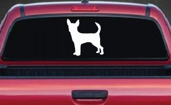 Chihuahua Dog Car or Truck Window Decal Sticker