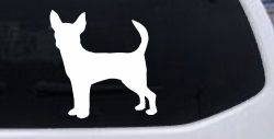 Chihuahua Dog Car or Truck Window Decal Sticker