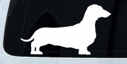 Dachshund Dog Car or Truck Window Decal Sticker