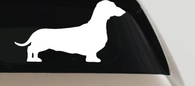 Dachshund Dog Car Window Decal Vinyl Sticker Truck Window Wiener Dog