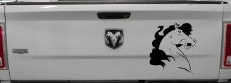 Horse Head (Matte Black)