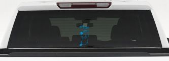 Scooby Doo Ruh Roh Cartoons Car or Truck Window Decal Sticker (Blue)