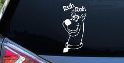 Scooby Doo Ruh Roh Cartoons Car or Truck Window Decal Sticker