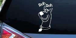 Scooby Doo Ruh Roh Cartoons Car or Truck Window Decal Sticker
