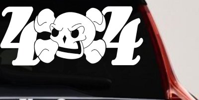 Skull 4X4 Off Road Decal Truck Car Window Vinyl Sticker