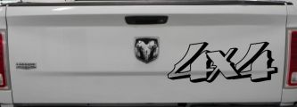 4X4 Off Road Car or Truck Window Decal Sticker (Black)