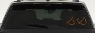 4x4 Off Road Decal Truck Window Sticker Vinyl SUV Car Adventure (Copper)