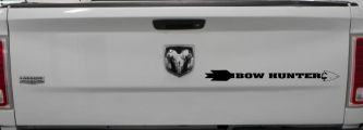 Bow Hunter Hunting Car or Truck Window Decal Sticker (Black)