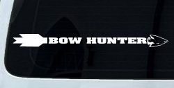 Bow Hunter Hunting Car or Truck Window Decal Sticker
