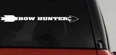 Bow Hunter Vinyl Decal Sticker for Car Truck Window Archery Hunting