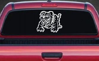 Bulldog Animals Car or Truck Window Decal Sticker