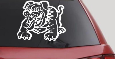 Bulldog Car Truck Window Decal Sticker - Vinyl Graphic