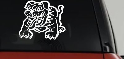 Bulldog Car Truck Window Decal Sticker - Vinyl Graphic
