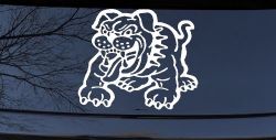 Bulldog Animals Car or Truck Window Decal Sticker