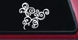 Swirl Car or Truck Window Decal Sticker