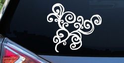 Swirl Car or Truck Window Decal Sticker