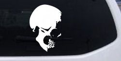 Skull Side View Car or Truck Window Decal Sticker