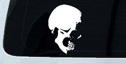 Skull Side View Car or Truck Window Decal Sticker