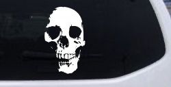Skull Shadow Skulls Car or Truck Window Decal Sticker