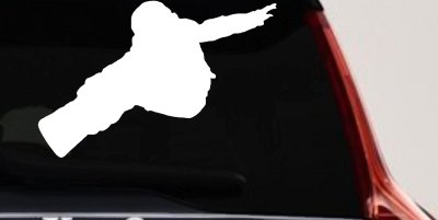 Snowboarding Vinyl Decal for Car Truck Window Adventure Sticker
