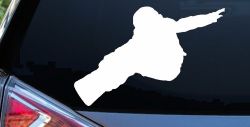 Snowboarding Car or Truck Window Decal Sticker