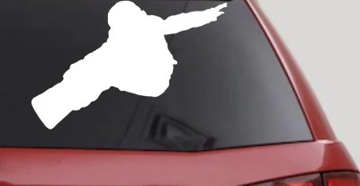 Snowboarding Vinyl Decal for Car Truck Window Adventure Sticker